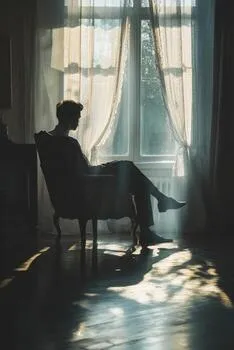 person-sitting-in-a-chair-by-the-window-reflecting-on-emotions-photo Tự chiêm nghiệm và thấu hiểu cảm xúc là bước đầu tiên trong hành trình học cách tha thứ