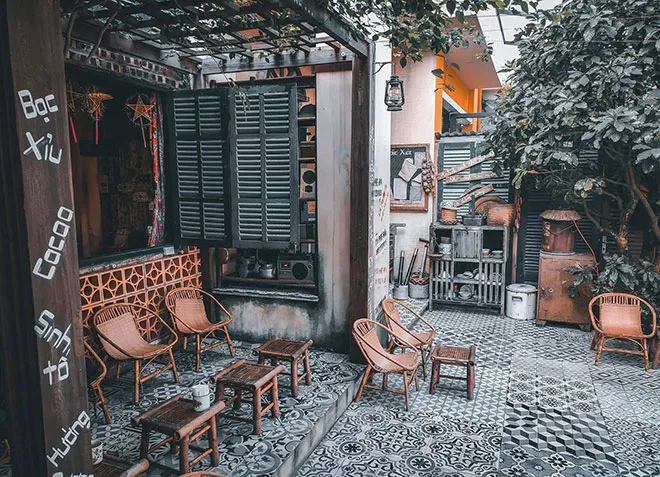 quan-cafe-phong-cach-hoai-co-5 Xu hướng đưa hơi thở làng quê vào không gian sống hiện đại tại đô thị