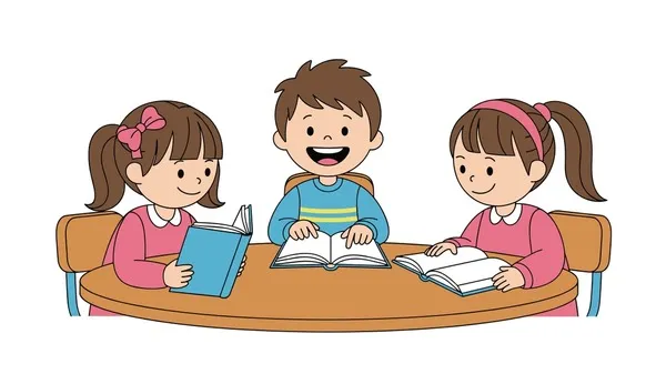 three-young-children-sitting-round-600nw-2729266181 Sự chuẩn bị kỹ lưỡng về kế hoạch và quy tắc giúp câu lạc bộ hoạt động hiệu quả