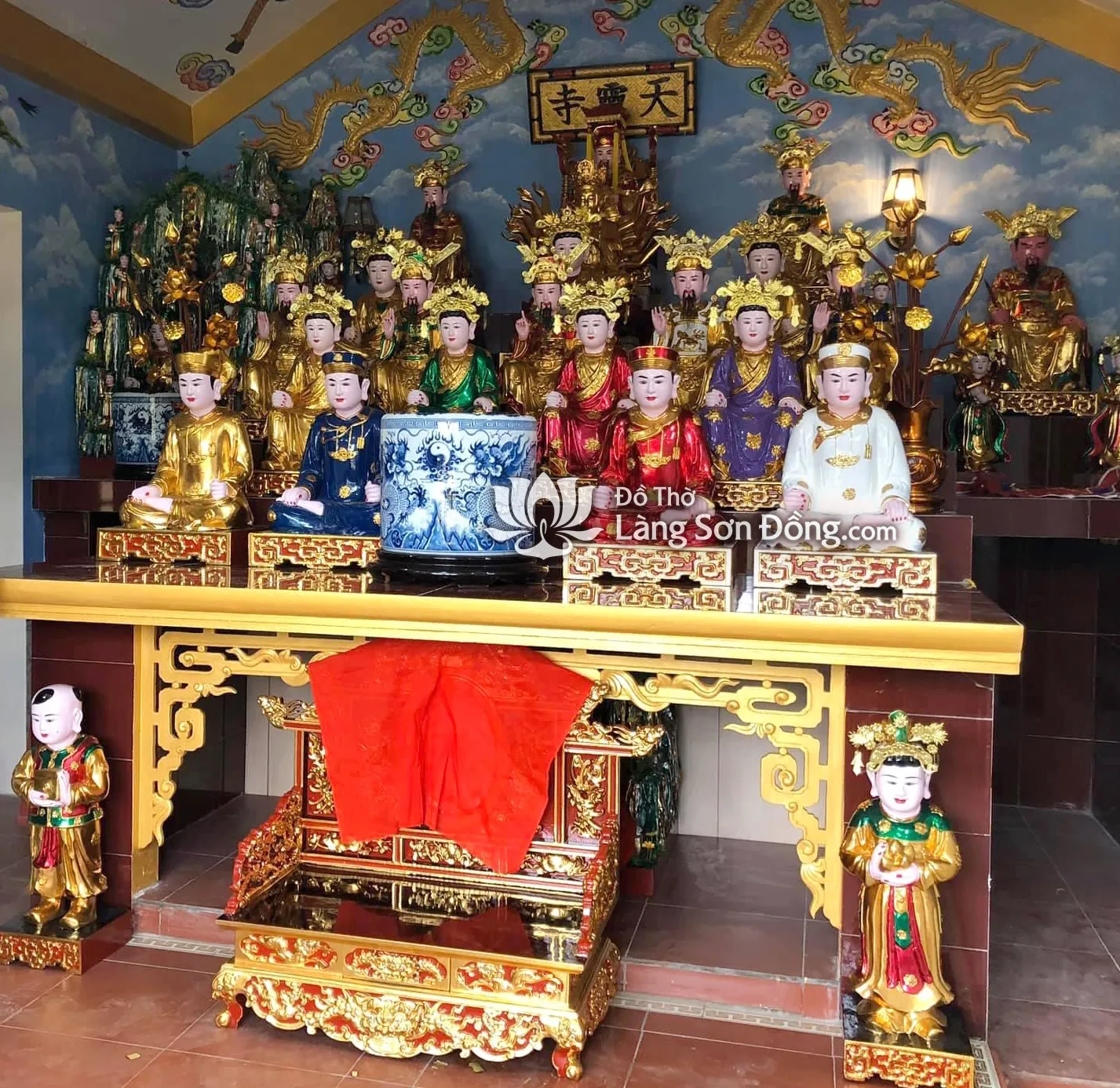 tuong-tho-tam-tu-phu-tai-gia-3 Không gian thờ tự uy nghiêm của tín ngưỡng thờ Mẫu tại Việt Nam